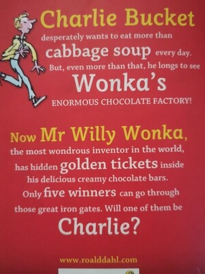 Charlie and the chocolate factory, Roald Dahl