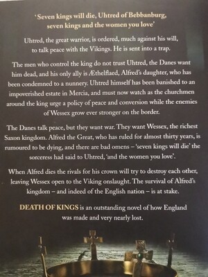 Death of kings, Bernard Cornwell
