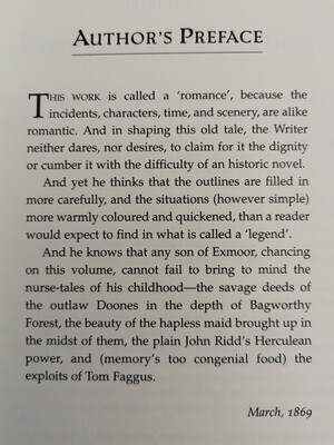 Lorna Doone, R. D. Blackmore