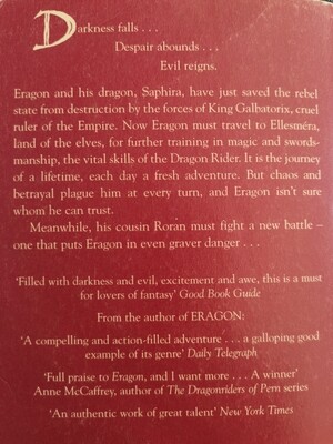 Eldest, Christopher Paolini