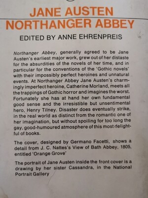 Northanger Abbey, Jane Austen