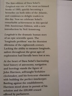 Longitude, Dava Sobel