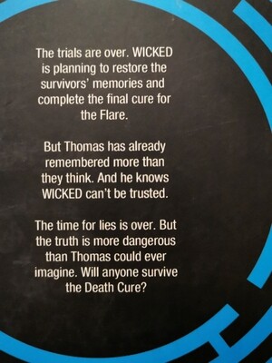 The death cure, James Dashner