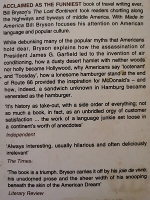 Made in America, Bill Bryson