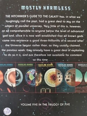 Mostly Harmless, Douglas Adams