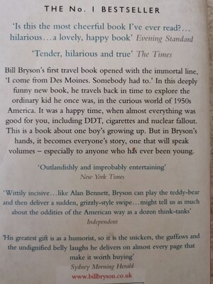The life and times of the Thunderbolt kid, Bill Bryson