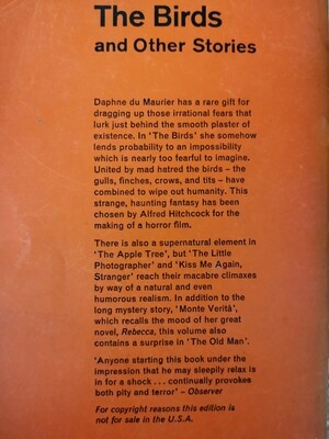 The birds and other stories, Daphne du Maurier