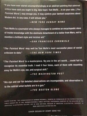 The painted word, Tom Wolfe