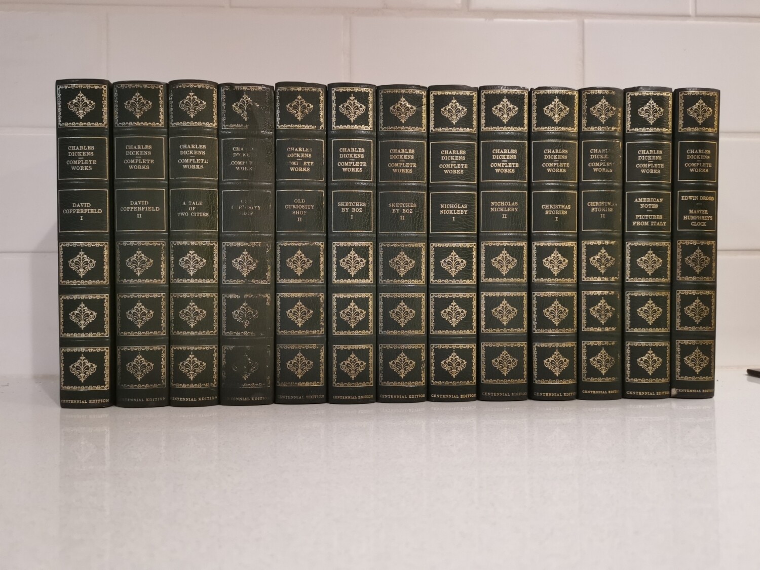 Charles Dickens complete works 13 volumes