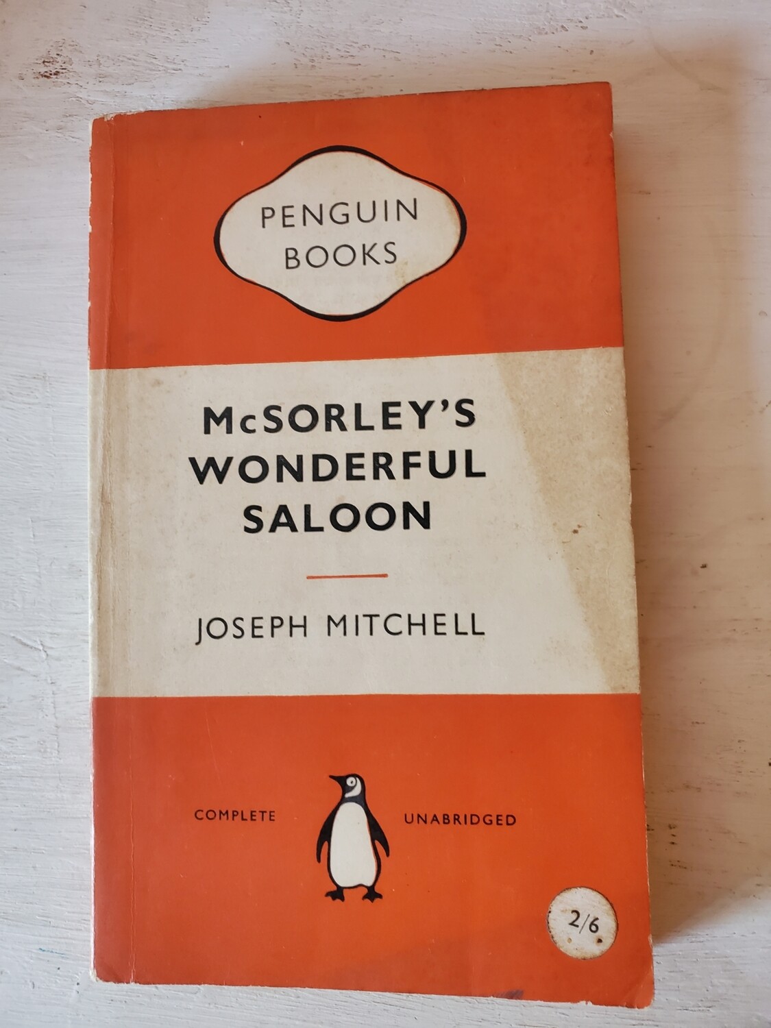 Mc Sorley's Wonderful Saloon, Joseph Mitchell