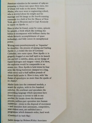 A fire on the moon, Norman Mailer