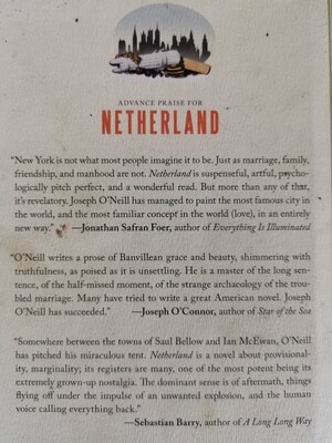 Netherland, Joseph O'Neill