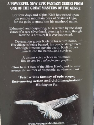 Talon of the Silver Hawk, Raymond E. Feist