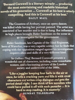 Gallows thief, Bernard Cornwell