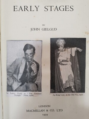 Early Stages, John Gielgud