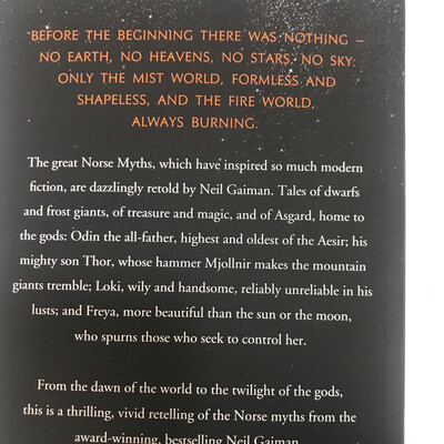 Norse Mythology, Neil Gaiman