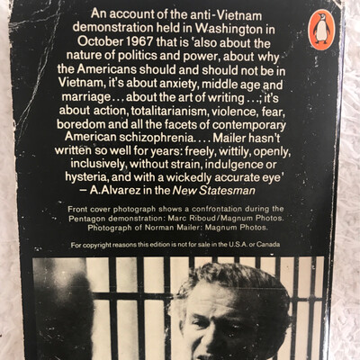 The Armies Of The Night, Norman Mailer