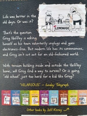 Diary of a Wimpy kid, old school, Jeff Kinney