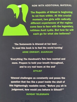 The Testaments, Margaret Atwood