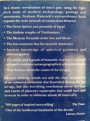 Fingerprints of the Gods, Graham Hancock