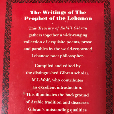 A Treasury Of Kahlil Gibran, Edited By Martin L. Wolf