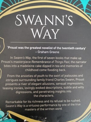 Swann's way, Marcel Proust