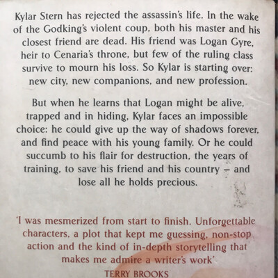 Shadow’s Edge, Brent Weeks