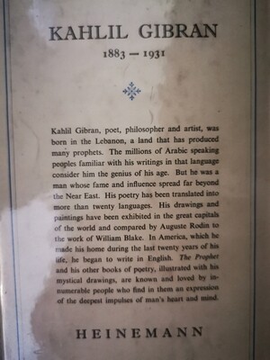 Sand and foam, Kahlil Gibran