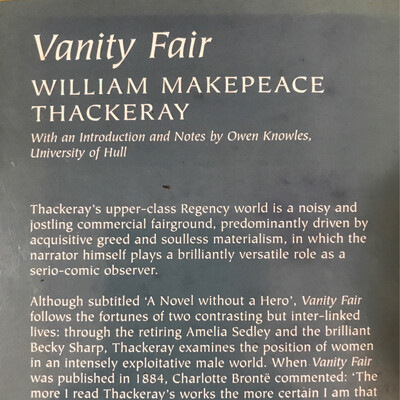 Vanity Fair, William Makepeace Thackeray