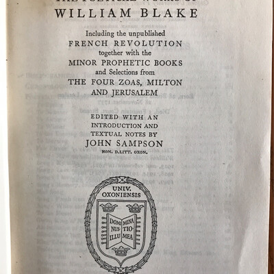 The Poems Of William Blake