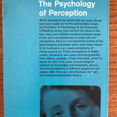 The Psychology Of Perception, M. D. Vernon