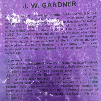 Atoms Today And Tomorrow, John W. Gardner