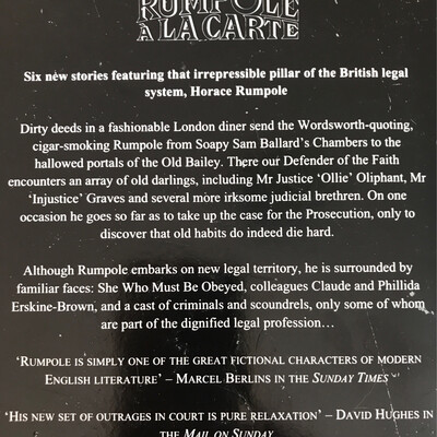 Rumpole A La Carte, John Mortimer