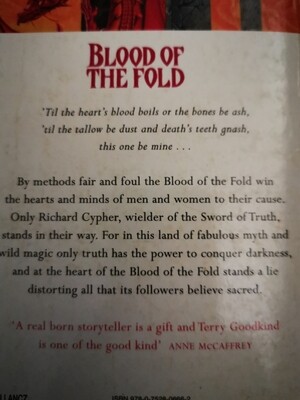 Blood of the Fold, Terry Goodkind