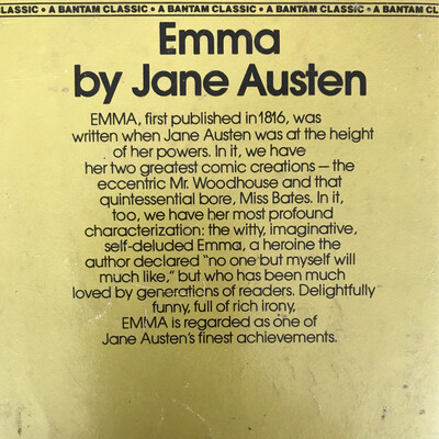 Emma, Jane Austen