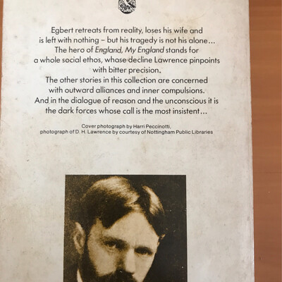 England, My England, D. H. Lawrence