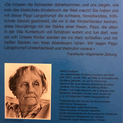 Pippi Langstrumf, Astrid Lindgren