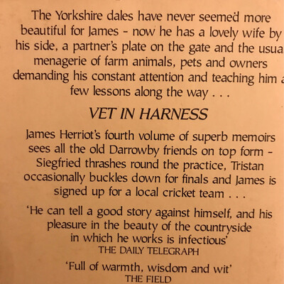 Vet In Harness, James Herriot