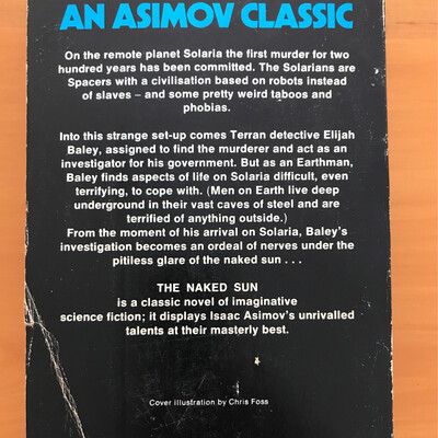 The Naked Sun, Isaac Asimov
