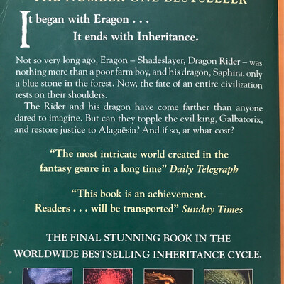 Inheritance, Christopher Paolini