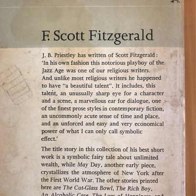The Diamond As Big As The Ritz and Other Stories,  F. Scott Fitzgerald