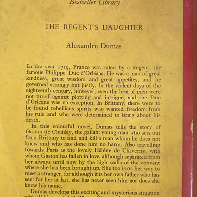 The Regent’s Daughter, Alexander Dumas
