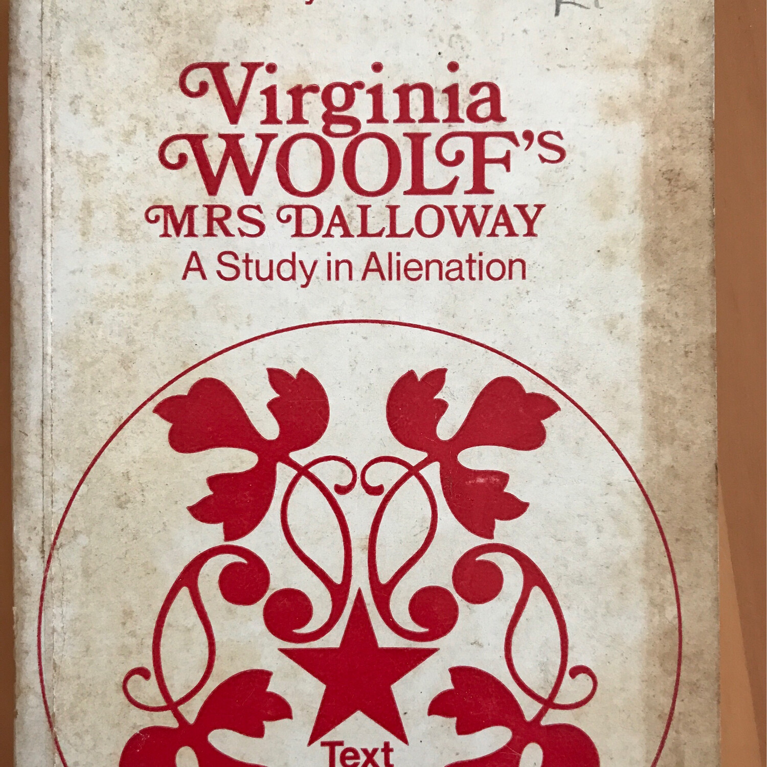 Virginia Woolf’s Mrs Dalloway, A Study In Alienation, Jeremy Hawthorn