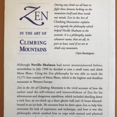 Zen In The Art Of Climbing Mointains, Neville Shulman