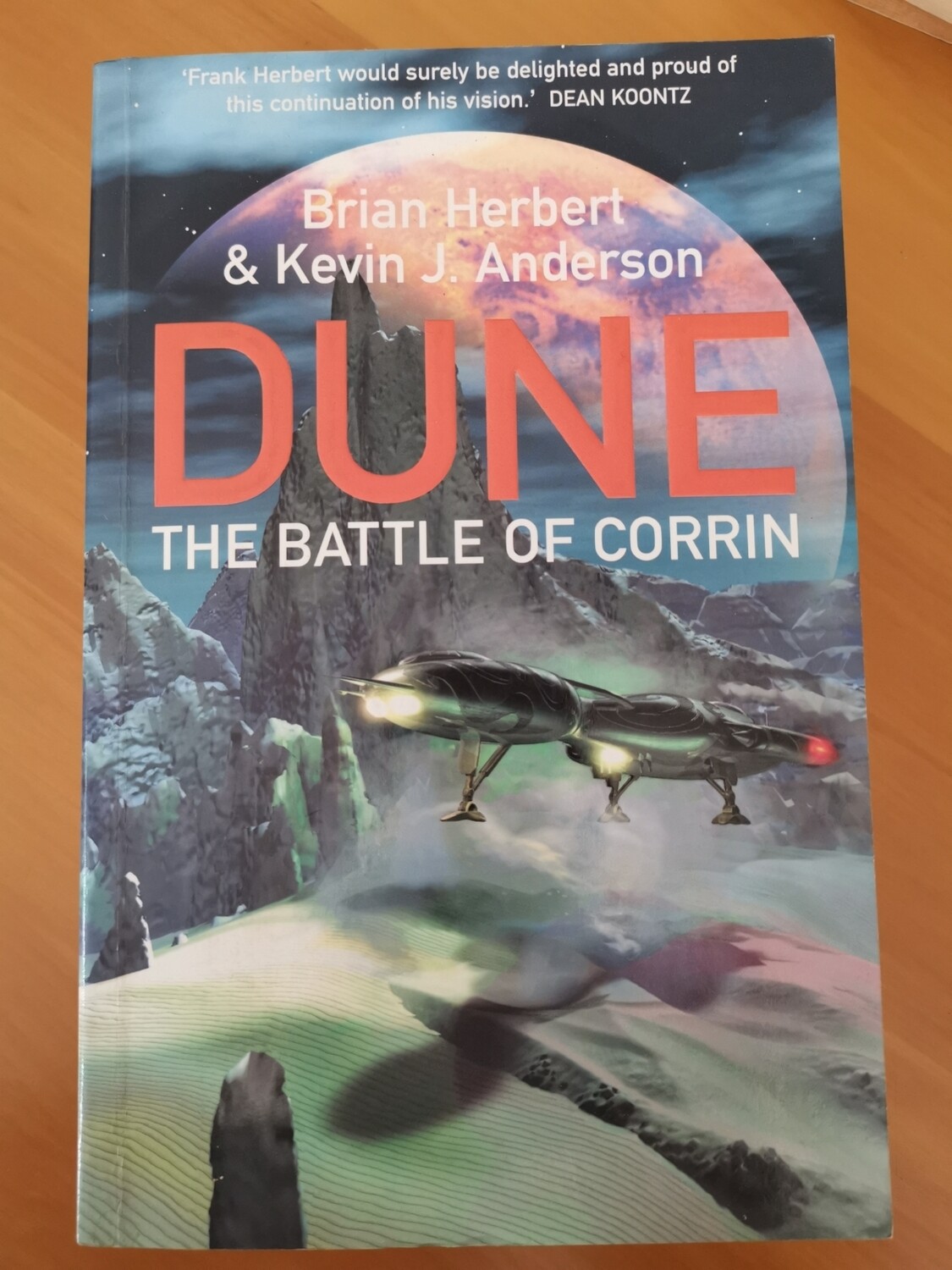 Dune The battle of Corrin, Brian Herbert & Kevin Anderson