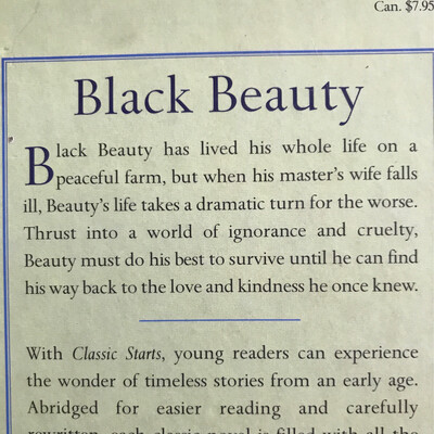 Black Beauty, Anna Sewell