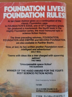 Foundation's edge, Isaac Asimov