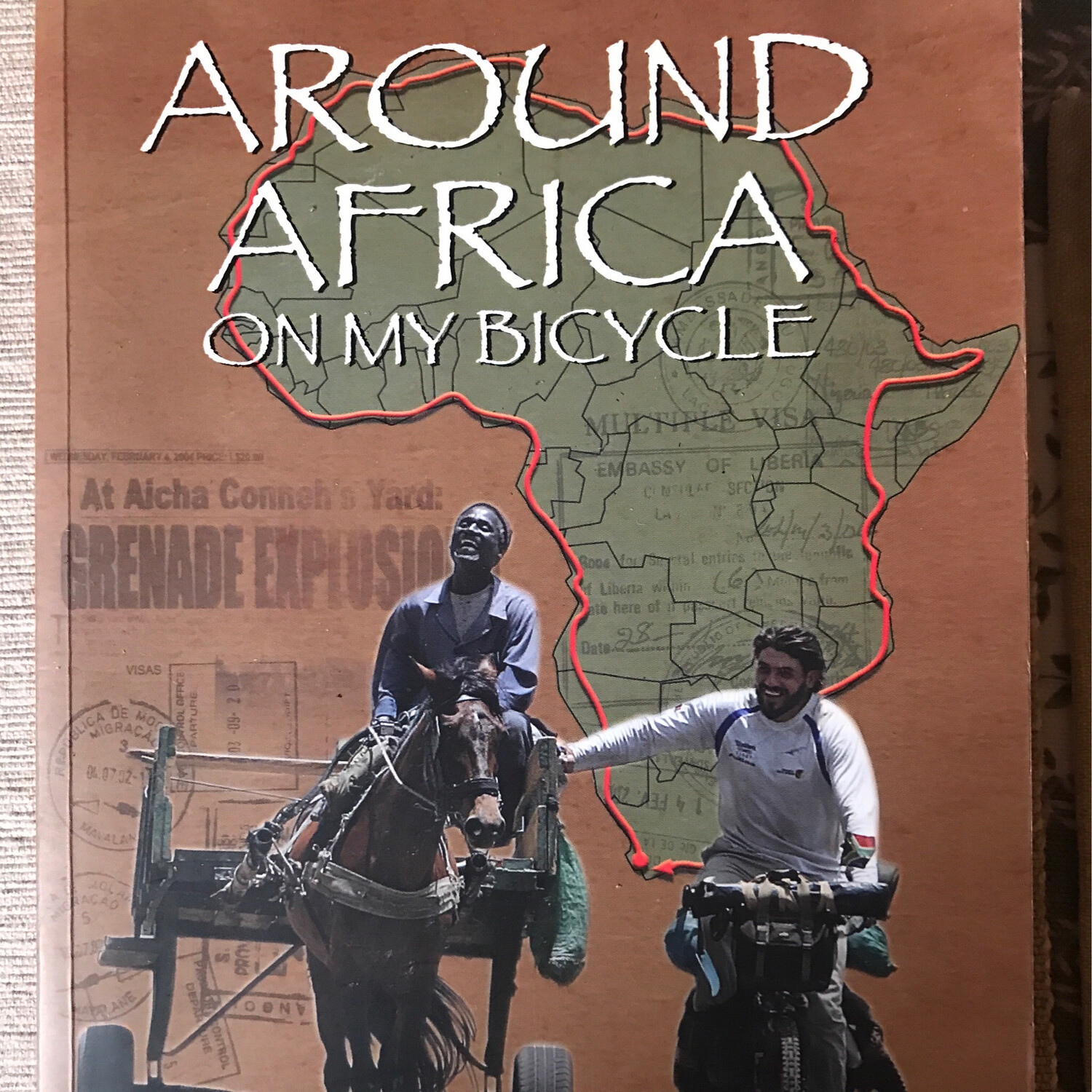 Around Africa On My Bicycle, Riaan Manser