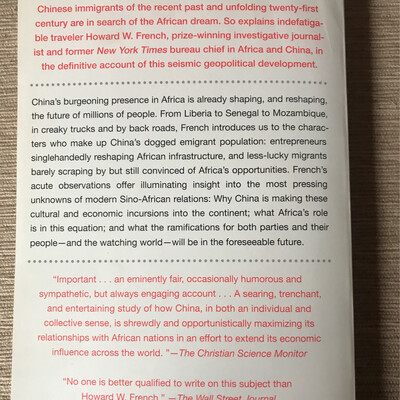 China’s Second Continent, Howard W. French