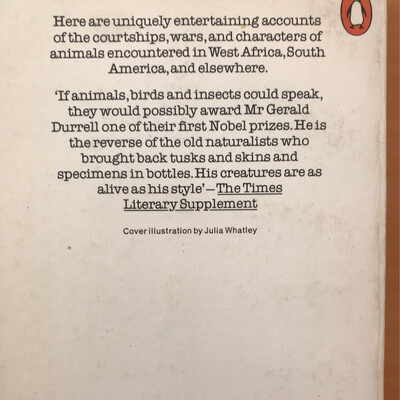 Encounters With Animals, Gerald Durrell